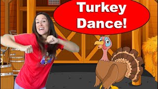 Turkey Dance Official Video Childrens Song  Thanksgiving Song for Children by Patty Shukla [upl. by Hairim411]