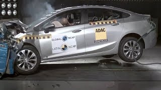 Chevrolet Cruze Crash Test Safety Rating ★★★★ [upl. by Adena]