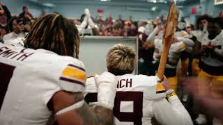 Gopher Football Rouser After Win Over Wisconsin [upl. by Yancy]