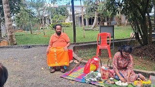 Antyeshti Karma  SLVF Mauritius 🦤  Pitru Paksha Puja  Pinda Tarpanam [upl. by Rimidalb]