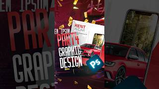 How to design a Car social media post  Photoshop Tutorial graphicdesign photoshop shorts [upl. by Thorncombe392]