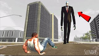 Franklin fight Slender Man in Indian Bikes Driving 3D Game [upl. by Rotow231]