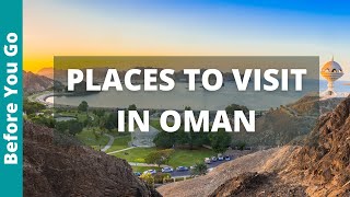 9 Places to Visit in Oman amp Top Things to do  Oman Travel Guide [upl. by Idnaj240]