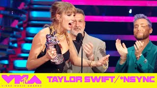 NSYNC Presents Taylor Swift w Best Pop Award  2023 VMAs [upl. by Belcher]