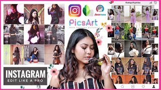 How To EDIT Pics For INSTAGRAM  Maintain A Feed Aesthetic 2018 [upl. by Gio]