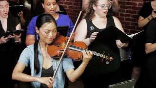 The Lark Ascending  Christabel Lin with Austin Cantorum choir [upl. by Adnawyek]