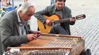 HungarianRomanian Street MusiciansCimbalomAdrian Ursulets Band﻿  Copenhagen Aug 2014 Part 3 [upl. by Amaleta]