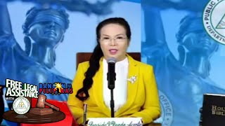 SERBISYO NG PAO MAY BAYAD BA Alamin ang payong legal ni PAO Chief Atty Persida Acosta [upl. by Fawnia266]