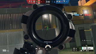 massacre or be massacred r6 mp7 funny moment [upl. by Sabec]