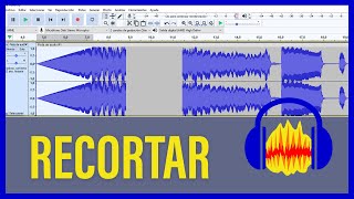 CORTAR AUDIO en AUDACITY 🔊  RECORTAR AUDIO [upl. by Hagan467]