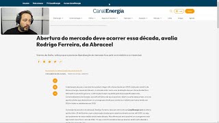 O Mercado Livre de Energia vai abrir totalmente até 2030 ou não [upl. by Boeke]