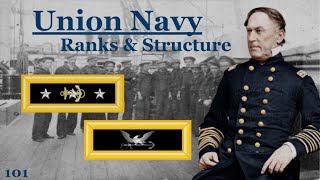 American Civil War Union Navy Rank Structure Documentary [upl. by Besse]