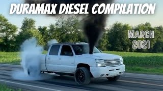 Duramax Diesel Compilation March 2021 [upl. by Darci]