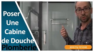 Comment monter une cabine de douche sois même [upl. by Eatnoed]