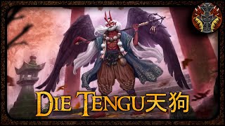 Tengu die KrähenYokai  Japanische Mythologie [upl. by Ognimod]