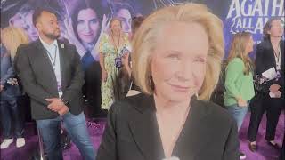 Agatha All Along premiere Debra Jo Rupp red carpet interview [upl. by Ecirp609]