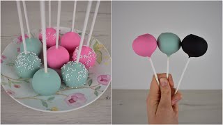 COMO HACER CAKE POPS  Fácil rápido y SIN MOLDE [upl. by Vikky897]