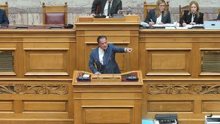 Ο Άδωνις Γεωργιάδης για την quotΠρόταση δυσπιστίας κατά της Κυβέρνησηςquot 27032024 [upl. by Larue797]