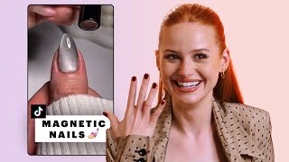 Madelaine Petsch Reacts to TikTok Trends  Allure [upl. by Lippold]