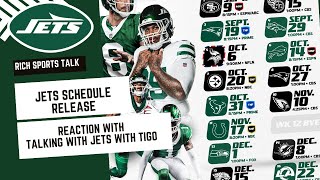 Jets 2024 Schedule Reaction [upl. by Dorotea]