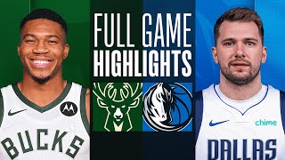 BUCKS at MAVERICKS  FULL GAME HIGHLIGHTS  February 3 2024 [upl. by Eirroc]