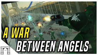 Vraks Remastered A War Between Angels Heretic Astartes Spotted Animated Warhammer 40k Lore [upl. by Herrington]