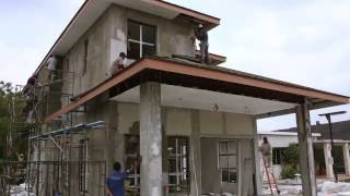 RoofTop Double Storey Built Using Steel Columns [upl. by Irrej689]