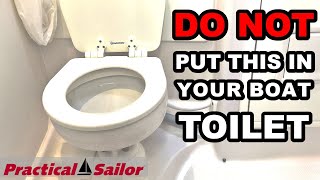 A Simple Solution for Boat Toilet Stink [upl. by Dever]