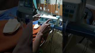 How to set up and start infusion pump 2021 shorts youtubeshorts shortsvideoviral inside hospital [upl. by Hsetih979]