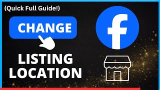 How to Change Listing Location on Facebook Marketplace Quick and Easy Guide [upl. by Goren]