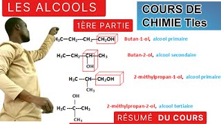 Les Alcools1ère PartieRésumé de cours Explication détailléeserie disomères résolus [upl. by Molahs]