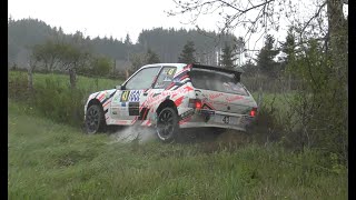 Rallye Rhône Charbonnière 2023  Show amp Mistakes  HD [upl. by Auria]