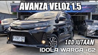 REVIEW MOBIL BEKAS AVANZA VELOZ 15 2019 Kondisi SUPER Kilometer 50 Ribuan  081235727421 [upl. by Senilec64]