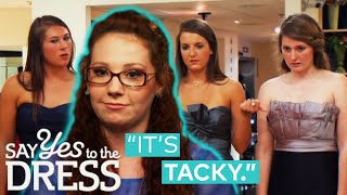 Bridesmaids Try To Make Brides Dress Decision For Her  Say Yes To The Dress Bridesmaids [upl. by Pendleton]