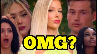 LOVE ISLAND USA CASA AMOR I AM SPEECHLESS OMG SERENA JANA AARON REACTION [upl. by Elbart]