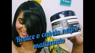 REALÇE SEU CABELO NEGRO MATIZADOR PRETO TRISKLE♥ [upl. by Shishko]