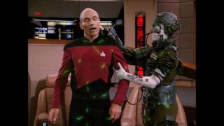 Picard is kidnapped by the Borg  quotStar Trek The Next Generationquot [upl. by Ibur681]