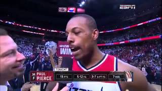 Paul Pierce Game winner  Hawks vs Wizards  GM3 [upl. by Butler]