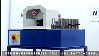 Hydraulic Hose Skiving Machine [upl. by Cammy]