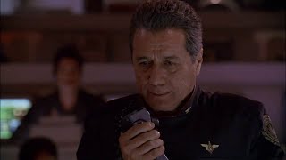 Battlestar Galactica BSG Adama  we are at war speech 1080P HD [upl. by Drucill]