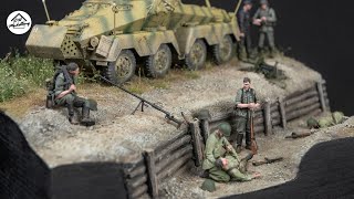 Eastern Front  135 WW2 Diorama [upl. by Tiana]