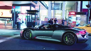 Driving Manhattan Island in a Porsche 918 Spyder ElectricOnly  DRIVEN [upl. by Ailasor]