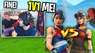 I challenged FORMULA to a 1v1 and THIS HAPPENED Fortnite Roommate 1v1 [upl. by Monroe]