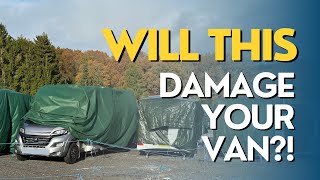 Motorhome Covers are they worth the effort amp will they cause damage to your van [upl. by Noryd]