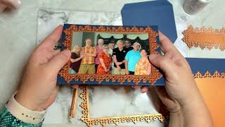 Frame Easel Card Tutorial [upl. by Shulman558]