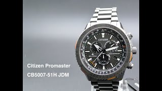 Citizen Promaster CB500751H EcoDrive RadioControlled JDM [upl. by Romanas630]