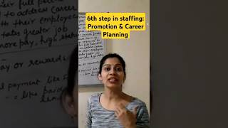 Promotion amp Career planning6th step in staffing  class 12 business studies [upl. by Seiden]