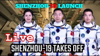 Live Chinas Shenzhou19 crew Spaceship Launch [upl. by Noyahs]