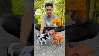 Two Remote control cow 🐄 and horse 🐎 unboxing [upl. by Yrian]