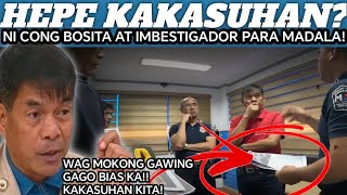 CONG BOSITA IMBESTIGADOR NG AIRPORT PNP PINAG MURA  MANAGOT AT KAKASUHAN [upl. by Kaiser551]